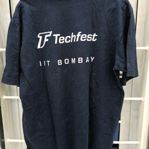 IIT BOMBAY navy blue t-shirt