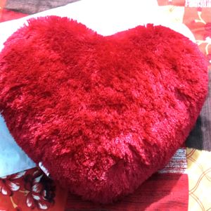 Heart Shape Stuffed Pillow