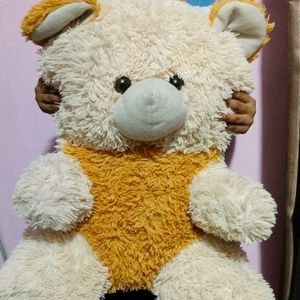 Combo Of Soft Toys Big Teddy And Hanging Item