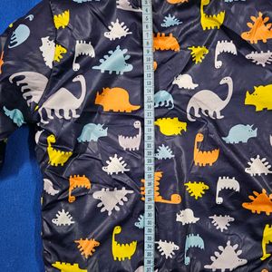 Dinosaurs 🦖 🦕 Printed Fleeced Jacket For Kids