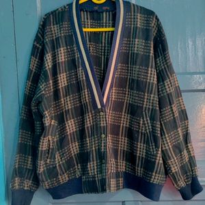 Pleated Pattern Jacket Old School