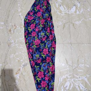 Floral Pink Night Suit