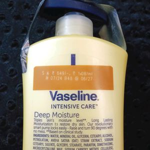 Vaseline Deep Moisture Serum In Lotion 600 ML