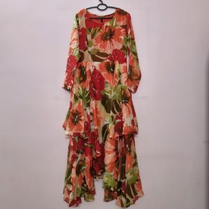 Floral Meramaid Flowy Dress