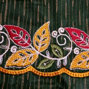 Embroidery Suit With Duptta