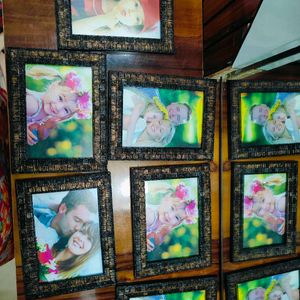 6 Photo Frames