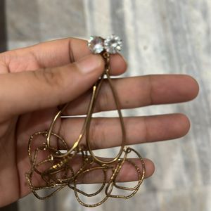 Three In One- Fashionable Chain, Rings, Earrings