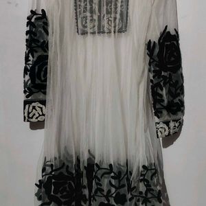 Anarkali Kurti With Thread Work