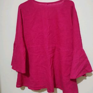 Pink Short Kurti