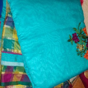 Embroidery Saree