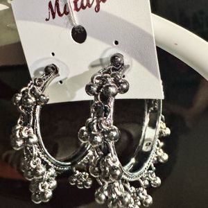 Silver  Earrings