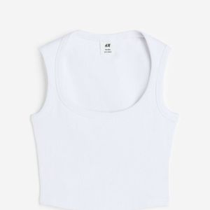 H&M Cropped Vest Top