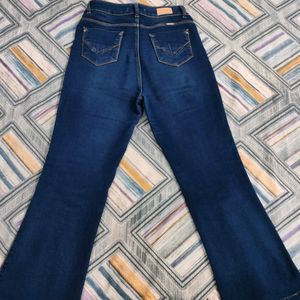 High Waisted Boot Cut Jeans