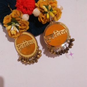 Lovly Eearings Hldi Ke Liye