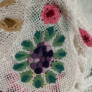 FLOWER CROCHET JACKET