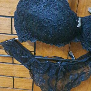 Combo Of Four Imported Fabric Bra N Panty