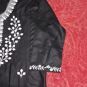 Black Kurti And Pant Brand New Not Used