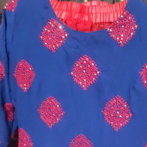 Lehanga type dress For Girls