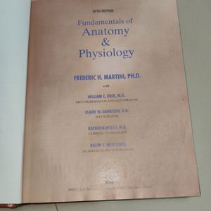 Martini Fundamentals Of Anatomy & Physiology Book