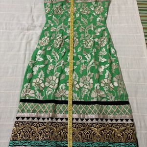 3pc Suit Set | Green Kurta Legging