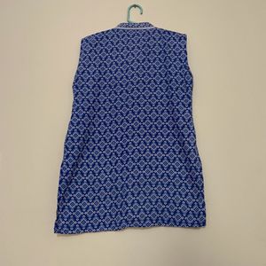 Tunic- Cotton Blue Everyday Tunic