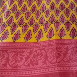 Saree Georgette With Blouse