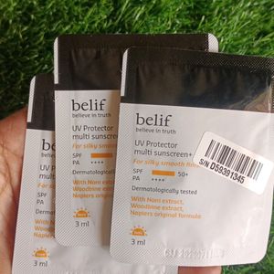 Belif UV Protector Multy Sunscreen Sachet 3