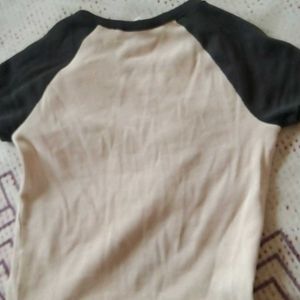 H&M Fitted Crop Top Tshirt