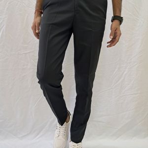 Kaulin 1059 Men's Slate Black Formal  Trouser