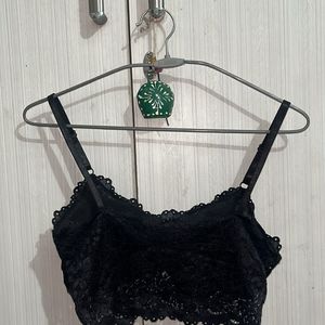 A Brallete Crop Top