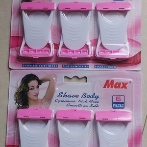 12 PCS Disposable Hair Shave (Pack Of 2)