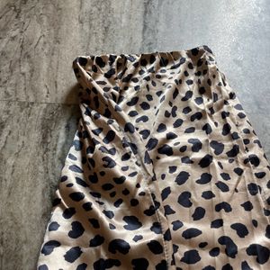 Cheetah Print Skirt(Midi)