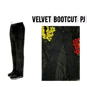 Velvet black Pajama