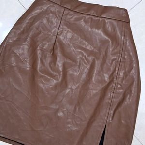 H&m Leather Skirt