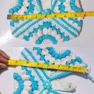 Ocean Breeze Crochet Purse