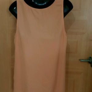 Orange Casual Wear Top.