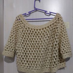 Mesh Crochet Top