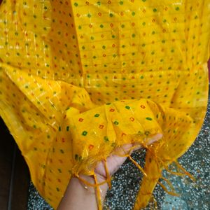 Yellow Dupatta