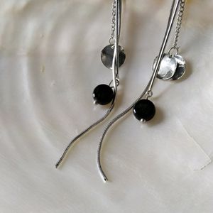 Silver Plated Dangle Earring