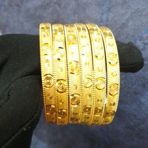 Gold Plated Bangles