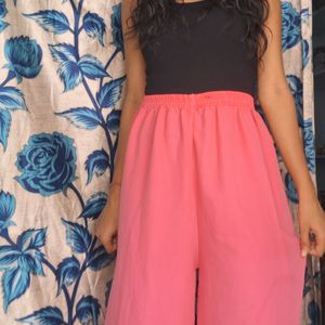 Pink Pallazo Waist 30