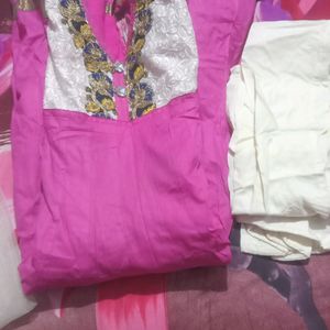 Anarkali Kurti Pant Set