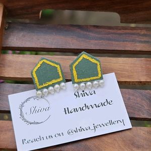 Fabric Earrings