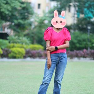 Pink Crop Top 🤩