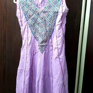 New Condition Kurta Multilavender Color