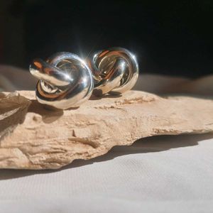 Silver Knots: Imported Studs