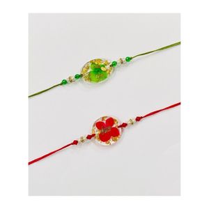 Floral Resin Rakhi