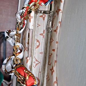 Beautiful LV Print Sling Bag