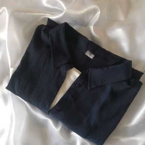 Dark Blue Shirt For Formal & Casual Wear