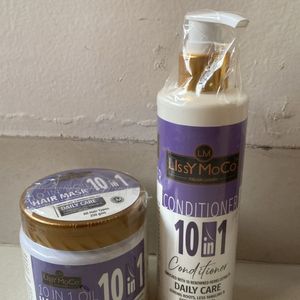 Lissy Moco Branded Hair Conditioner &Mask